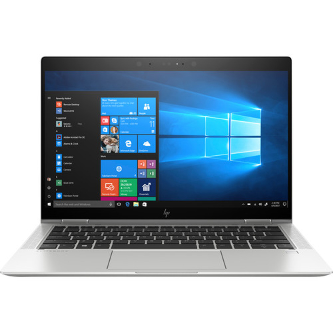 Certified HP EliteBook x360 1030 G3 13.3” 2-in-1 Touchscreen Notebook, Intel Quad Core i7-8650U – Silver