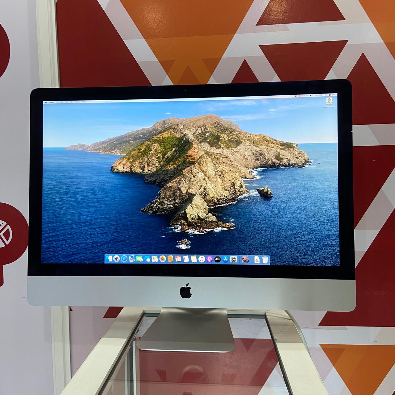 Certified Refurbished Apple iMac 2017 27 in All-in-One Desktop (A1419), Intel Core i7-7700K – Silver