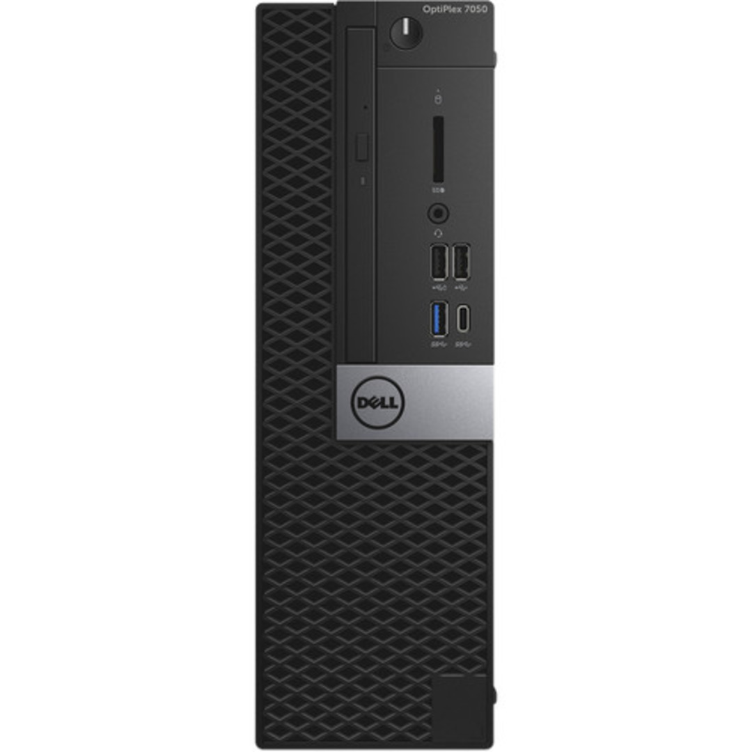 Dell OptiPlex 7050 Small Form Factor Desktop Computer, Intel® Core™ i3 6th Gen, 8GB RAM, 128GB SSD + 500GB HDD