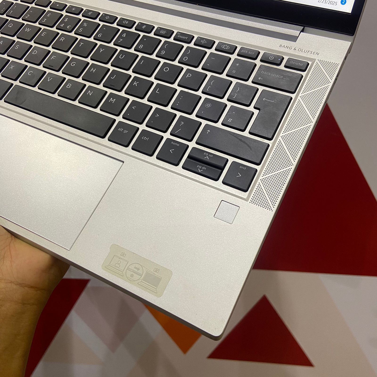 HP EliteBook 835 G7 Touchscreen Notebook, AMD Ryzen™ 5 PRO 4650U, 8GB RAM, 256GB SSD, 13.3" FHD Touch Display, AMD Radeon Graphics, Windows 11 Pro, Silver - Image 4