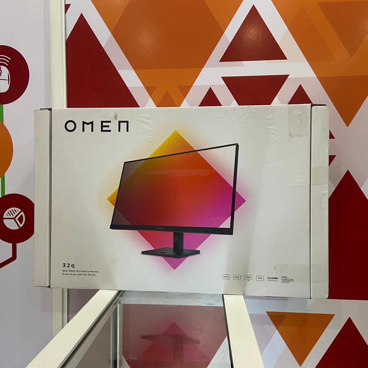HP OMEN 32q Gaming Monitor, 31.5 Inches QHD HDR Display, 165 Hz, FreeSync Premium, Adaptive-Sync, IPS Panel - Image 16