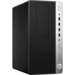 HP ProDesk 600 G5 Microtower Desktop Computer, Intel® Core™ i5 9th Gen, 16GB RAM, 256GB NVMe SSD + 500GB HDD, Integrated Intel UHD Graphics 630, Windows 11 Pro, Black