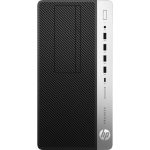 HP ProDesk 600 G5 Microtower Desktop Computer, Intel® Core™ i5 9th Gen, 16GB RAM, 256GB NVMe SSD + 500GB HDD, Integrated Intel UHD Graphics 630, Windows 11 Pro, Black