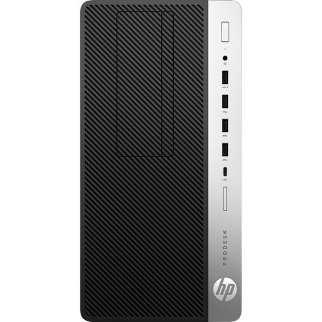 HP ProDesk 600 G5 Microtower Desktop Computer, Intel® Core™ i5 9th Gen, 16GB RAM, 256GB NVMe SSD + 500GB HDD, Integrated Intel UHD Graphics 630, Windows 11 Pro, Black
