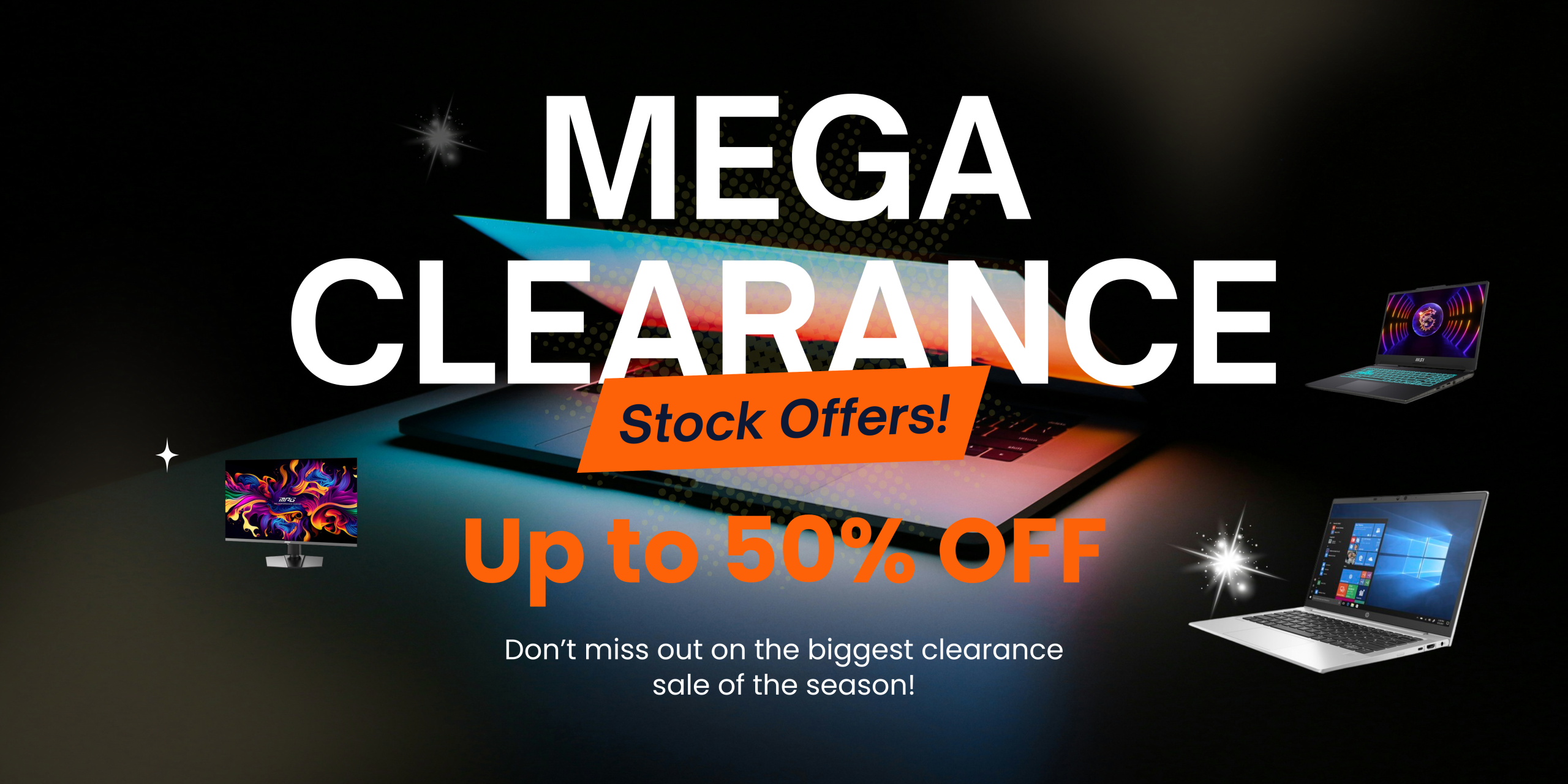 Mega Clearance Sale