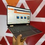 HP Spectre x360 14 EF0036nia, Intel® Core™ i7 12th Gen, 16GB RAM, 512GB SSD, 13.5" Touch Display, Intel UHD Graphics, Gold