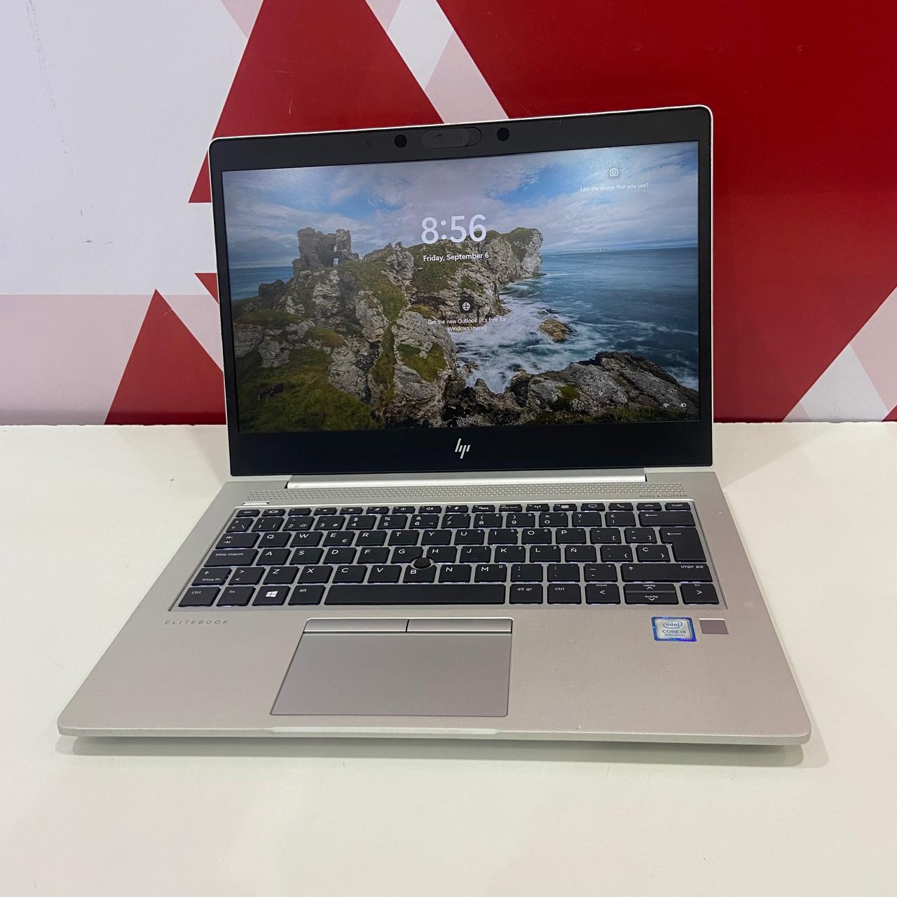 Certified HP EliteBook 830 G6 13.3” Notebook, Intel Quad Core i5-8265U – Silver