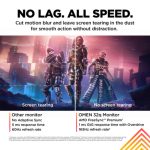 HP OMEN 32q 31.5" QHD HDR 165 Hz Gaming Monitor