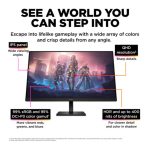HP OMEN 32q 31.5" QHD HDR 165 Hz Gaming Monitor