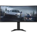 Lenovo G34w-30 34″ Curved Monitor, 3440×1440 QHD HDR, 170Hz Refresh Rate, 3000:1 Contrast Ratio, 400 nits Brightness, FreeSync Premium, HDMI/DisplayPort, VESA Mount, Black