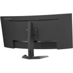 Lenovo G34w-30 34″ Curved Monitor, 3440×1440 QHD HDR, 170Hz Refresh Rate, 3000:1 Contrast Ratio, 400 nits Brightness, FreeSync Premium, HDMI/DisplayPort, VESA Mount, Black