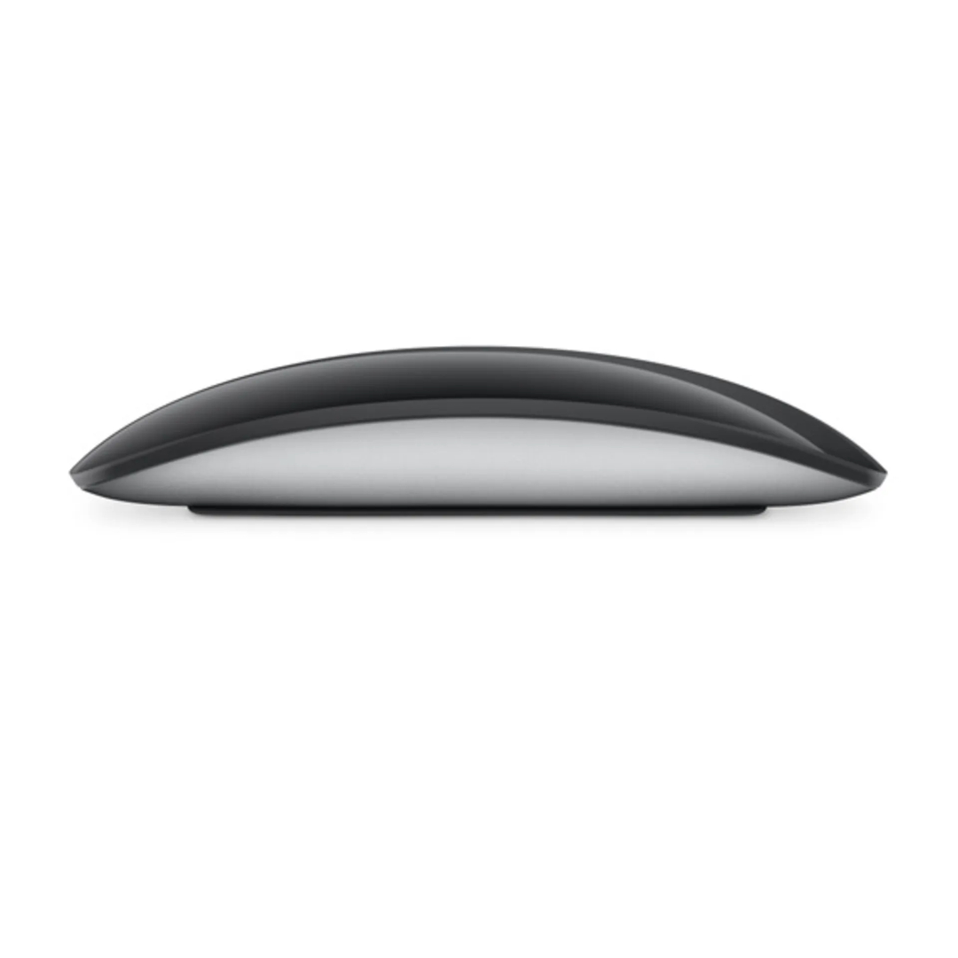 Apple Magic Mouse Black, wireless mouse for Mac, rechargeable mouse, Multi-Touch mouse, Bluetooth mouse, Magic Mouse 2nd Gen, iPad mouse, Apple accessories, sleek mouse, gesture controls