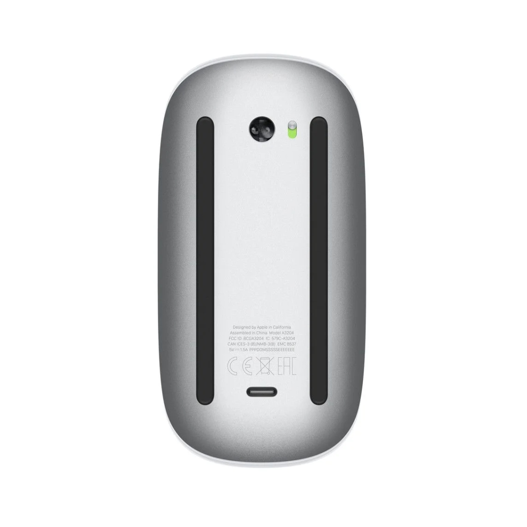 Apple Magic Mouse (White) | Wireless Rechargeable Mouse | Multi-Touch Surface | Bluetooth Connectivity | For Mac & iPad