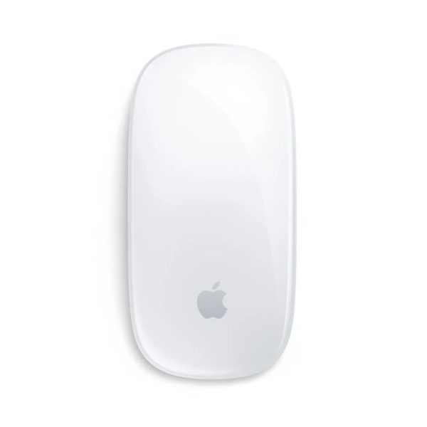 Apple Magic Mouse (White) | Wireless Rechargeable Mouse | Multi-Touch Surface | Bluetooth Connectivity | For Mac & iPad