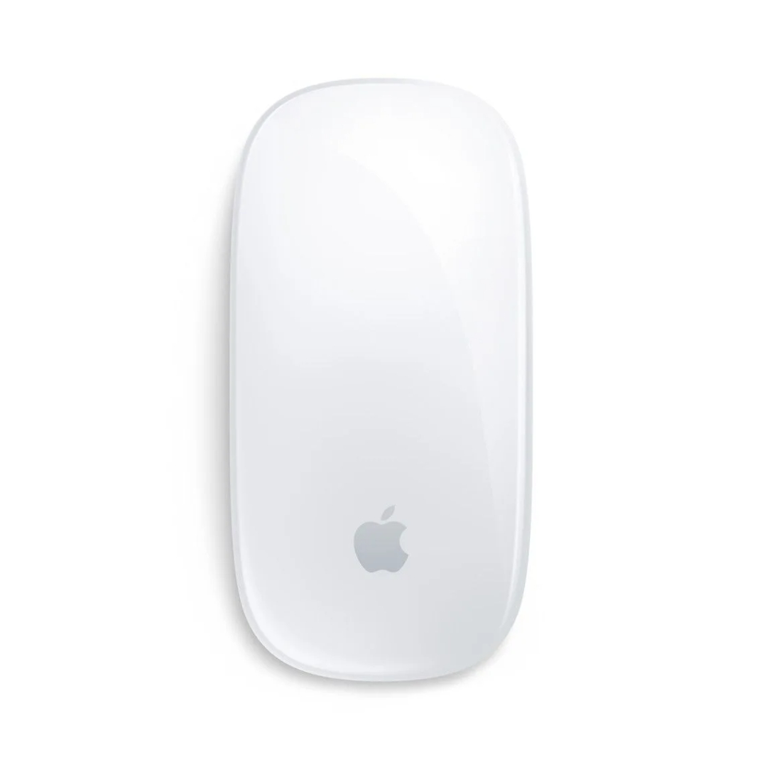 Apple Magic Mouse (White) | Wireless Rechargeable Mouse | Multi-Touch Surface | Bluetooth Connectivity | For Mac & iPad