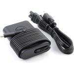 Dell 65W USB-C AC Power Adapter | Type-C Charger | Compatible with Latitude, XPS & Inspiron Laptops