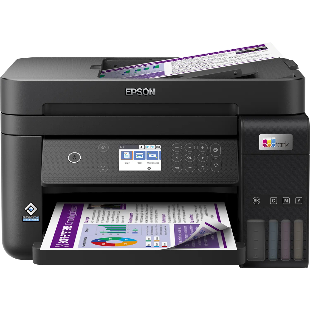 Epson EcoTank L6270 – Print, Scan, Copy, Wireless, High-Capacity Ink, Compact Design