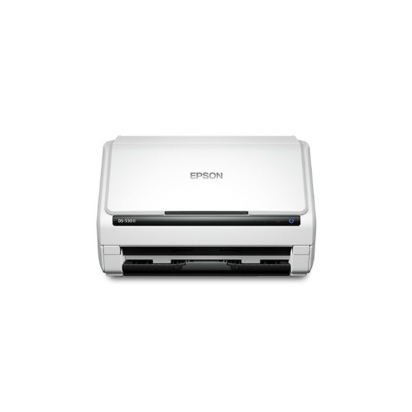 Epson DS-530 II Color Duplex Document Scanner | High-Speed, Compact ADF Scanner | 40ppm Duplex, OCR, USB 3.0 | Business Scanner for Office & Professional Use