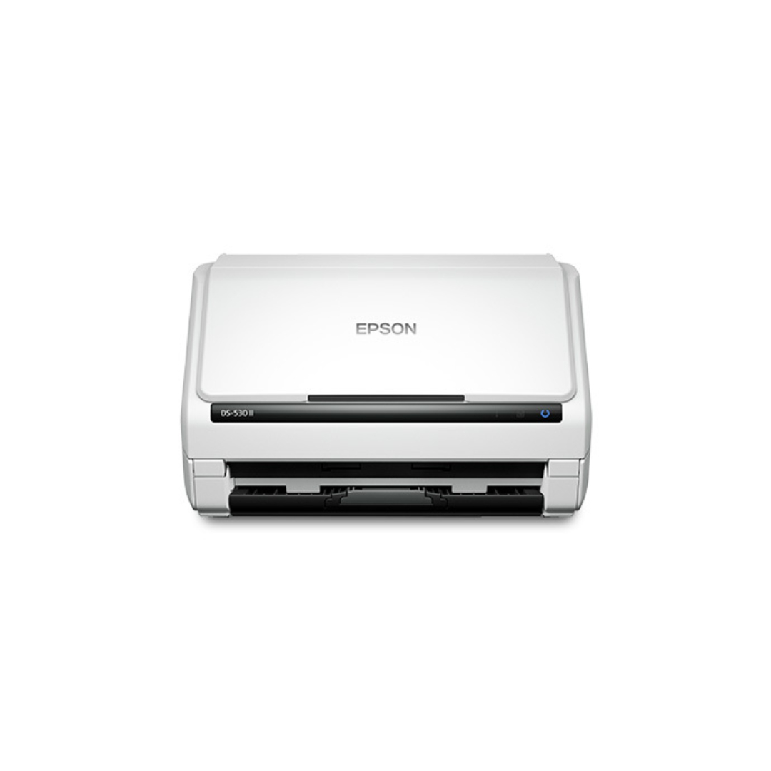Epson DS-530 II Color Duplex Document Scanner | High-Speed, Compact ADF Scanner | 40ppm Duplex, OCR, USB 3.0 | Business Scanner for Office & Professional Use