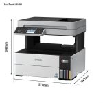 Epson EcoTank L6490 A4 Ink Tank Printer – Print, Scan, Copy, Fax | 37ppm Speed, 7,500-Page Ink Yield, Auto Duplex, Mobile Printing | Compact Design for Office Use