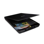 Epson Perfection V39 II Photo and Document Flatbed Scanner | 4800 dpi Optical Resolution | Compact Design, OCR, Easy Photo Fix | Home, Photo Restoration & Small Office Scanner