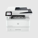 HP LaserJet Pro MFP 4103dw – Print, Scan, Copy, Fax | 55ppm Speed, 100K Duty Cycle, Auto Duplex, 4.3" Touchscreen | Secure Laser Printer for Office