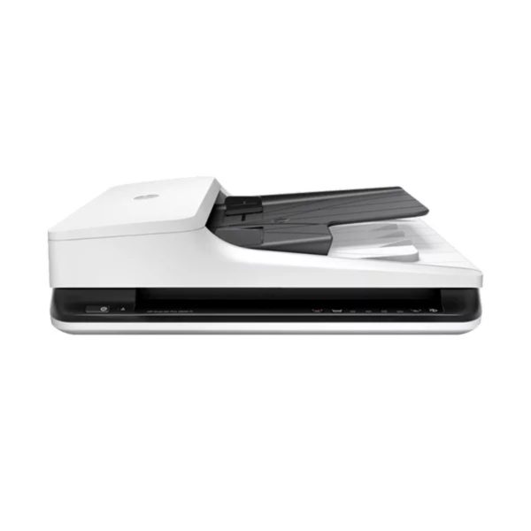 Certified HP ScanJet Pro 2500 f1 Flatbed and Sheet-Fed Scanner, 1200 dpi – White