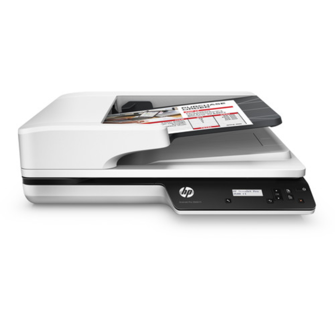 HP ScanJet Pro 3500 f1 Document Scanner | High-Speed Duplex Scanning | 35ppm, 50-Sheet ADF, OCR | Business Scanner for Office & Professional Use
