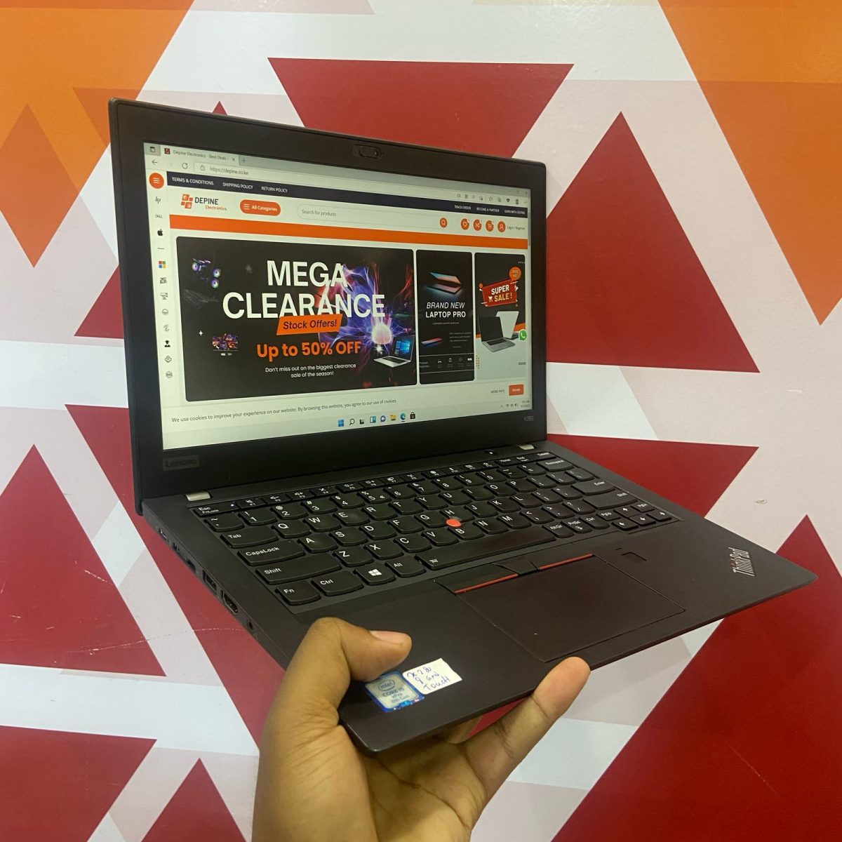 Certified Lenovo ThinkPad X280 12.5 in Notebook, Intel Core i5-8250U 8th Gen, 8GB RAM, 256GB SSD, Anti-Glare 1920x1080 Display, Webcam, Windows 11 Pro – Black - Image 2