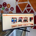 Certified Samsung C34H892WGE 34 in Curved Ultrawide Monitor, QHD 3440×1440 – Black