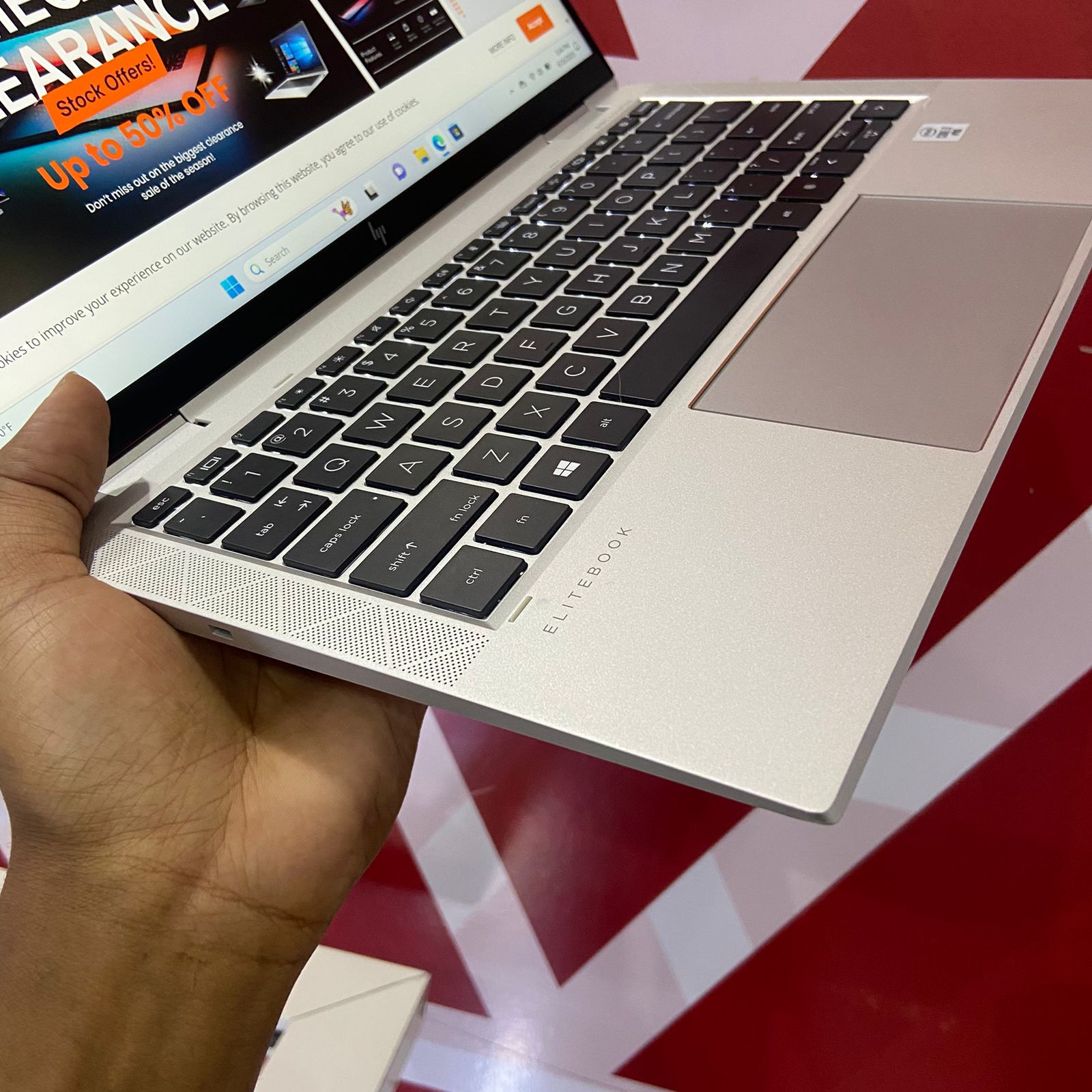 Certified HP EliteBook x360 1040 G7 14” Notebook, Intel Quad Core i7-10610U – Silver