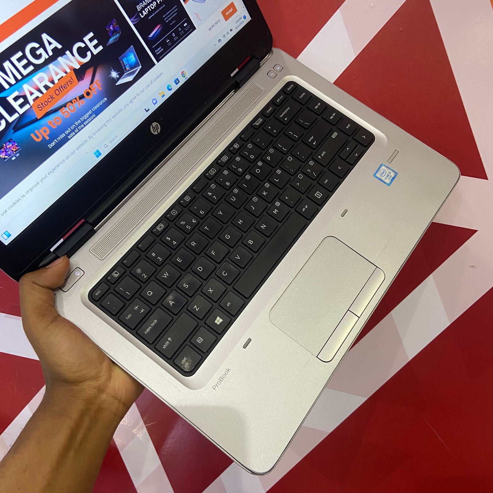 Certified HP ProBook 640 G2 14 in Notebook, Intel Dual Core i5-6200U – Silver