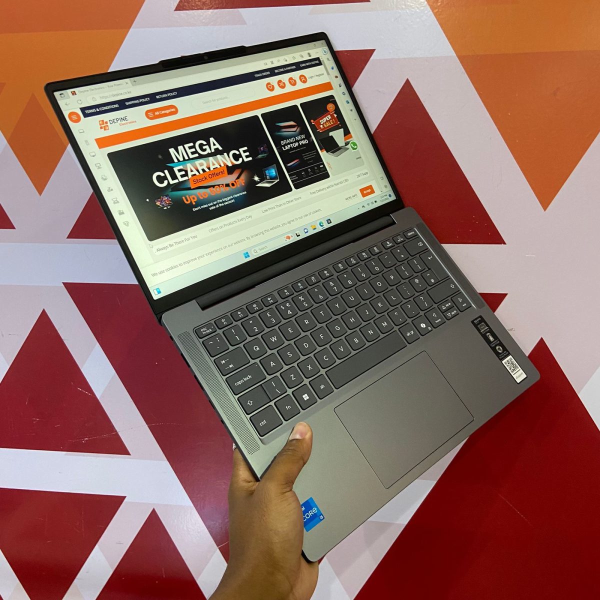 Brand New Lenovo IdeaPad Slim 3 14 in Notebook, Intel Core i5-1335U – Arctic Grey