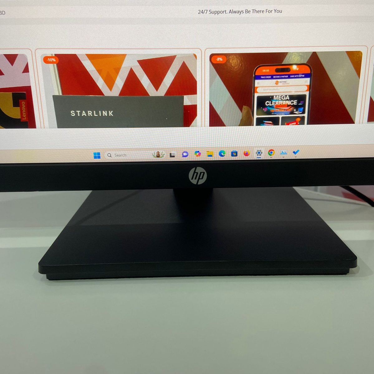 Certified HP X34 34 in Ultrawide Monitor, WQHD 3440×1440 IPS Display, 165Hz Refresh Rate – Black