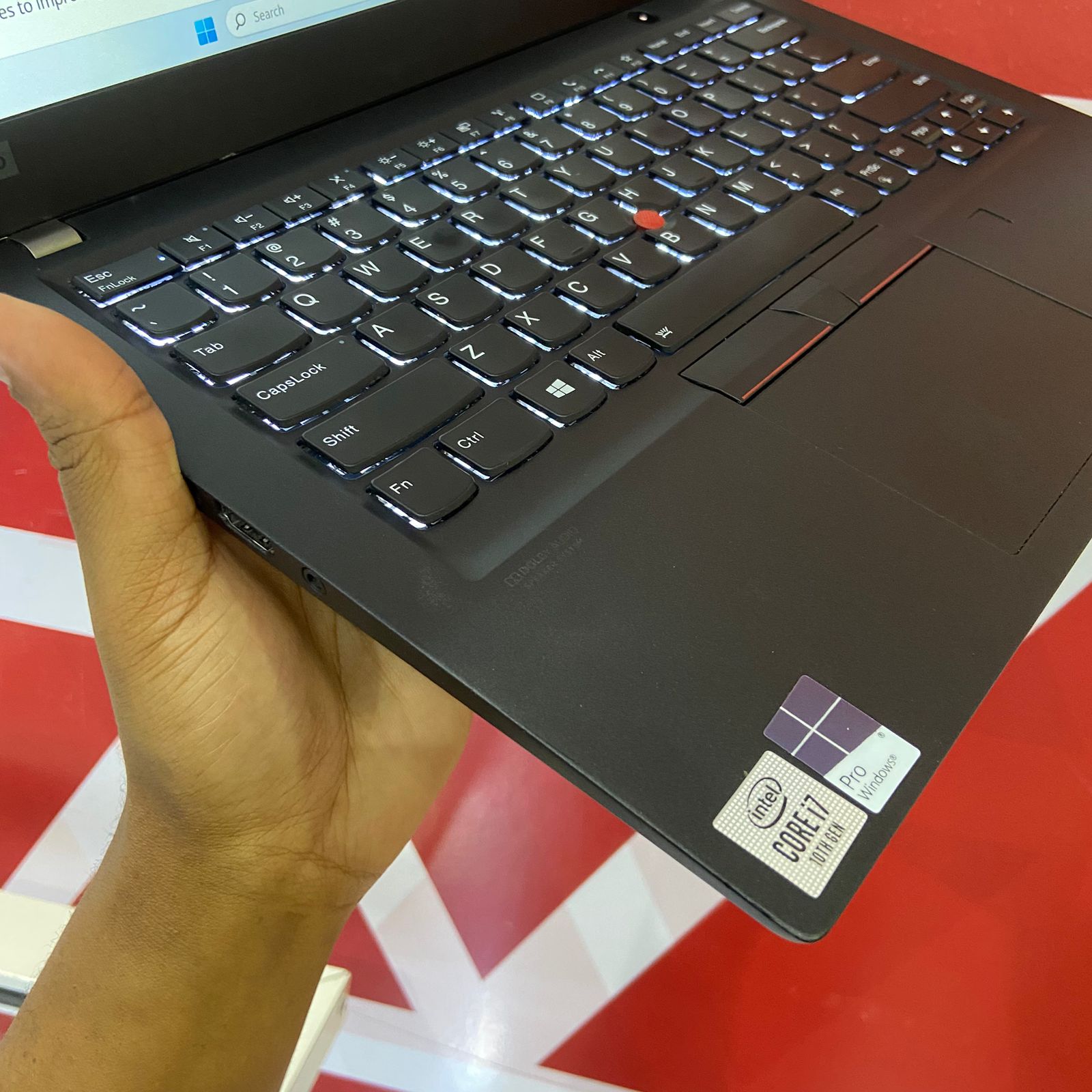Certified Lenovo ThinkPad T14s 14 in Notebook, Intel Core i7-10510U – Black