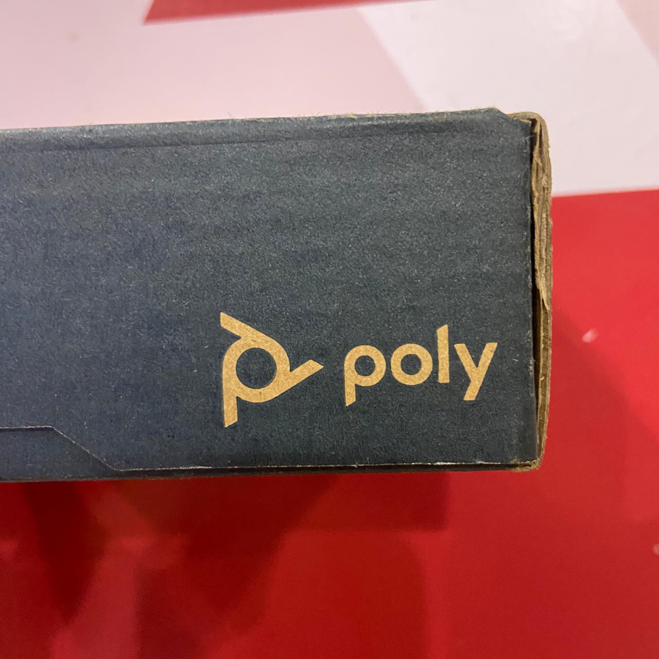 Certified Poly Voyager Free 60+ UC Wireless Earbuds, Adaptive Hybrid ANC – Carbon Black