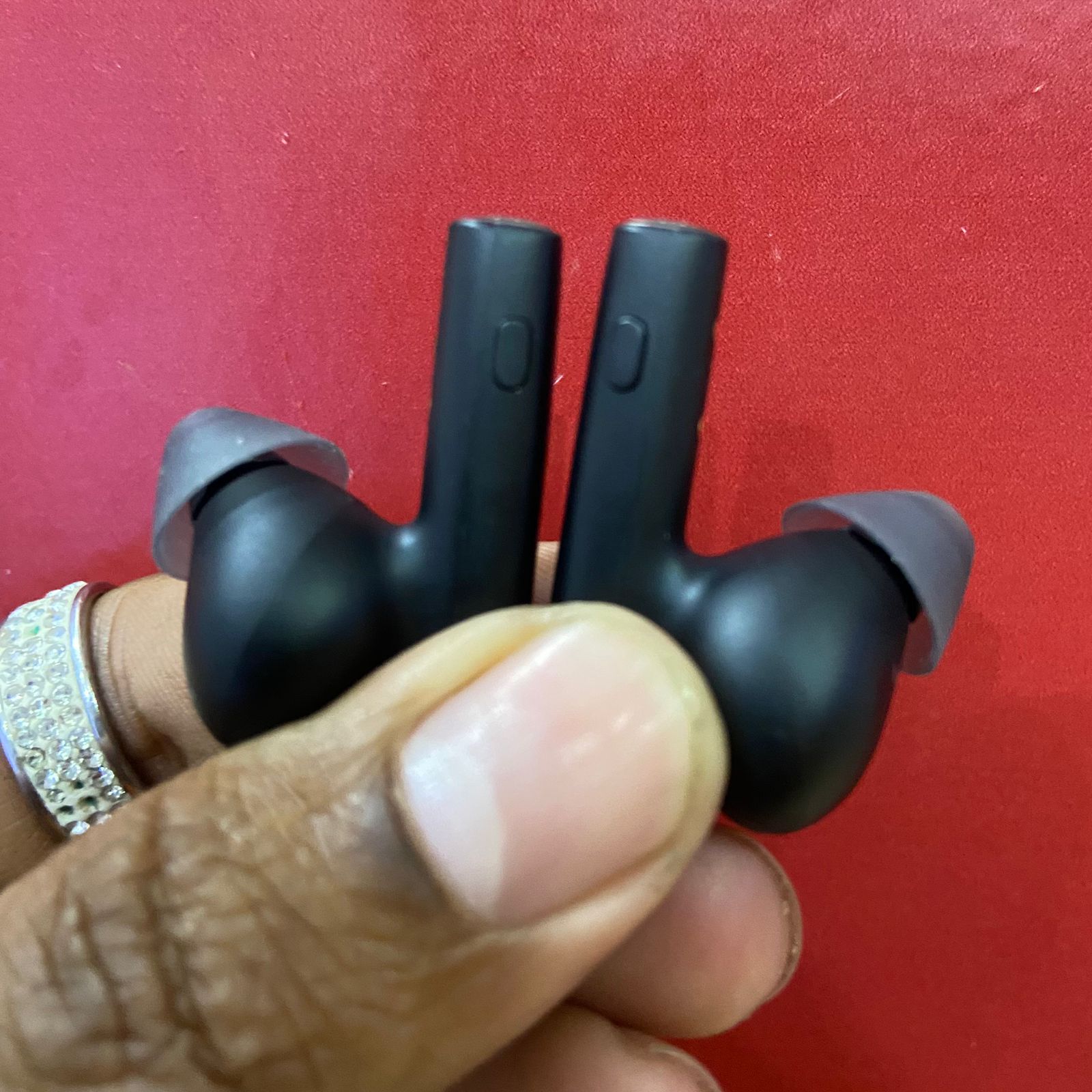 Certified Poly Voyager Free 60+ UC Wireless Earbuds, Adaptive Hybrid ANC – Carbon Black