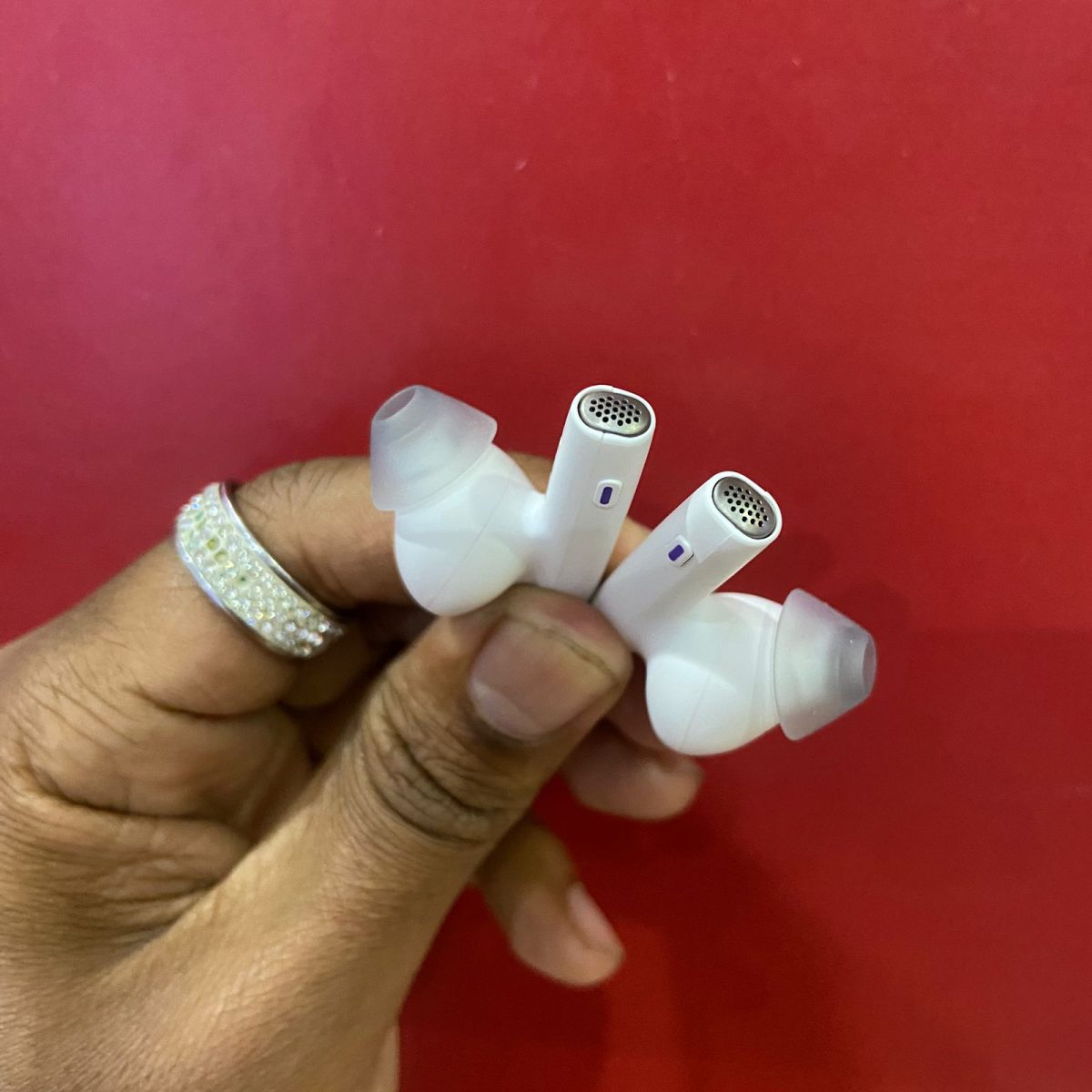 Certified Poly Voyager Free 60+ UC Wireless Earbuds, Adaptive Hybrid ANC – White Sand