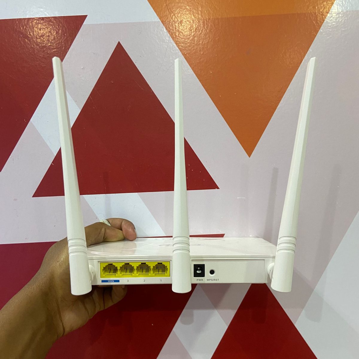 Certified Tenda N300 F3 Wireless Router, 300Mbps Wi-Fi Speed – White