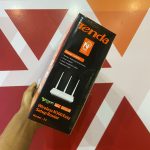 Certified Tenda N300 F3 Wireless Router, 300Mbps Wi-Fi Speed – White