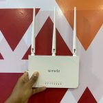 Certified Tenda N300 F3 Wireless Router, 300Mbps Wi-Fi Speed – White