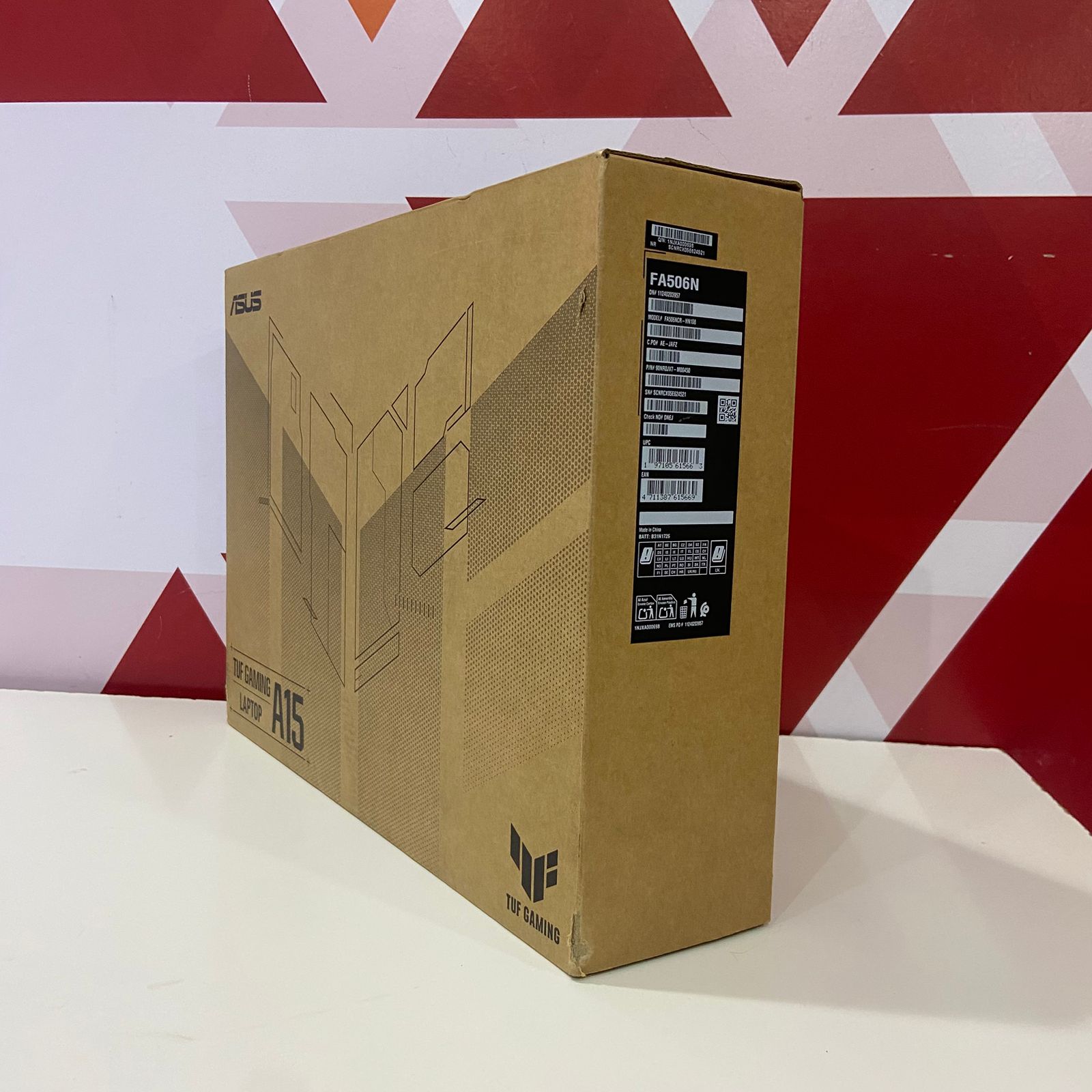 Brand New ASUS TUF Gaming A15 15.6 in Notebook, AMD Ryzen 7 7435HS, 16GB RAM, 512GB SSD, NVIDIA RTX 3050, 1920x1080 144Hz Display, No OS – Graphite Black - Image 3