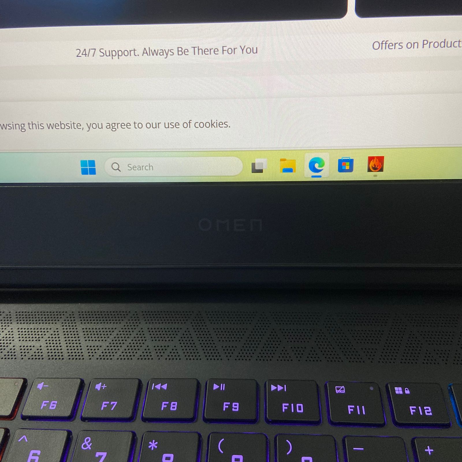Certified HP Omen Gaming 16 in Notebook, AMD Ryzen 9 7940HS 4.0GHz, 32GB RAM, 1TB SSD, 16.0″ B&O Audio Display, Webcam, Windows 11 Pro – Black - Image 9