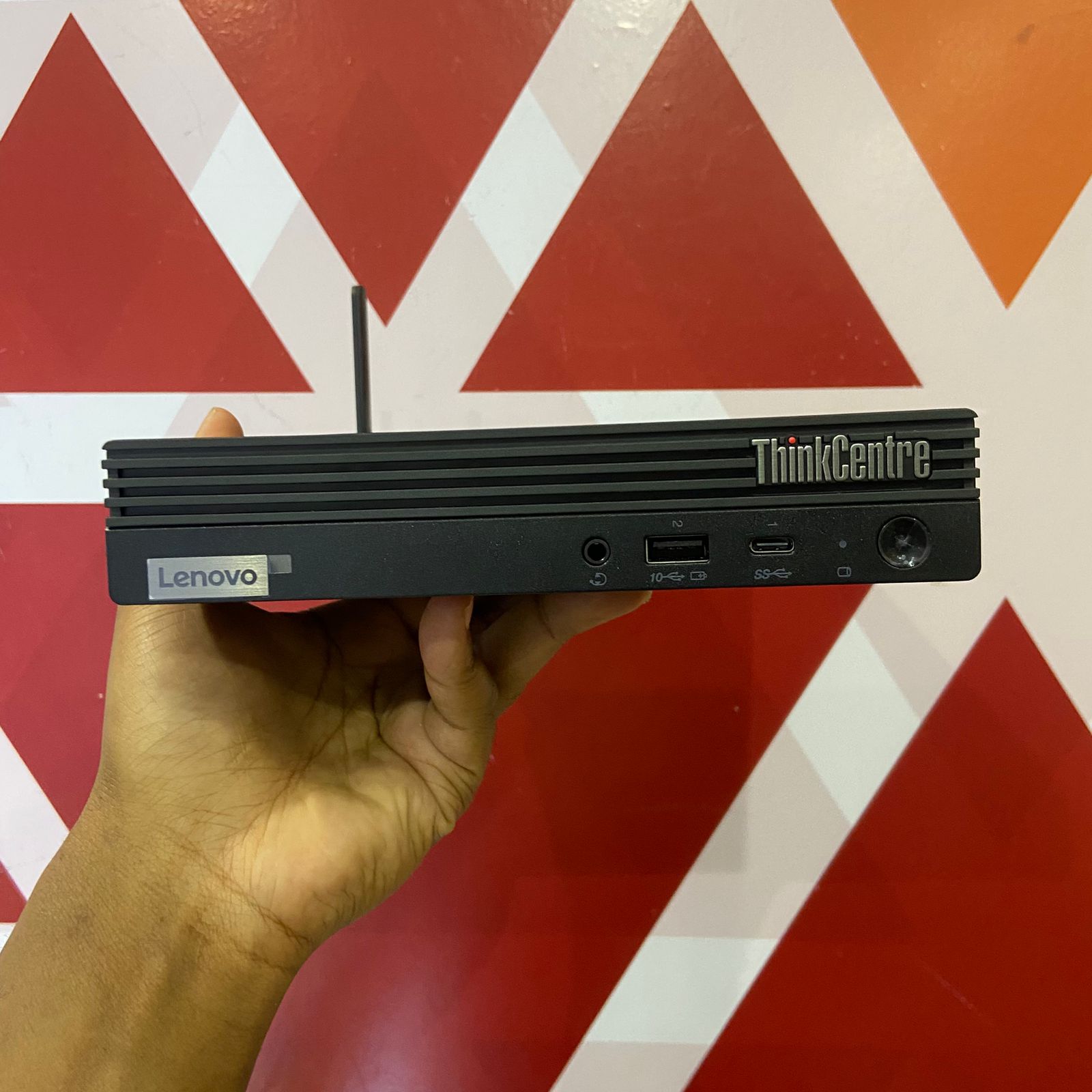 Certified Lenovo ThinkCentre M70q 10th Gen Desktop Mini Computer, Intel® Core™ i5-10400T – Black
