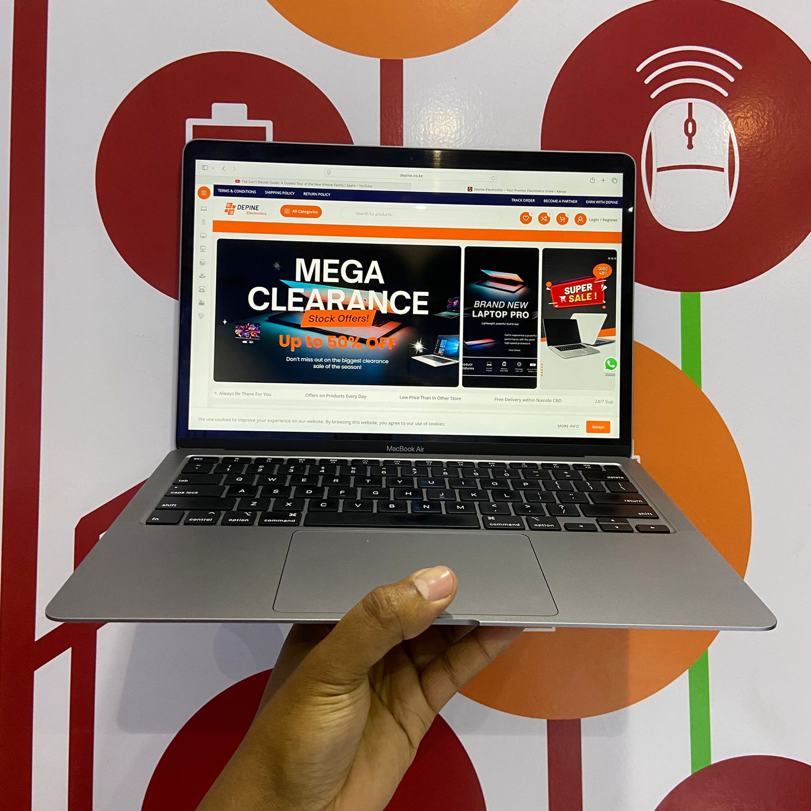 Certified Refurbished Apple MacBook Air 2020 13.3 in Notebook (A2179), Intel Core i5-1030NG7 – Space Gray