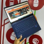 Certified HP Elite Dragonfly G2 13.3 in 2-in-1 Notebook, Intel Core i7-1185G7 – Blue