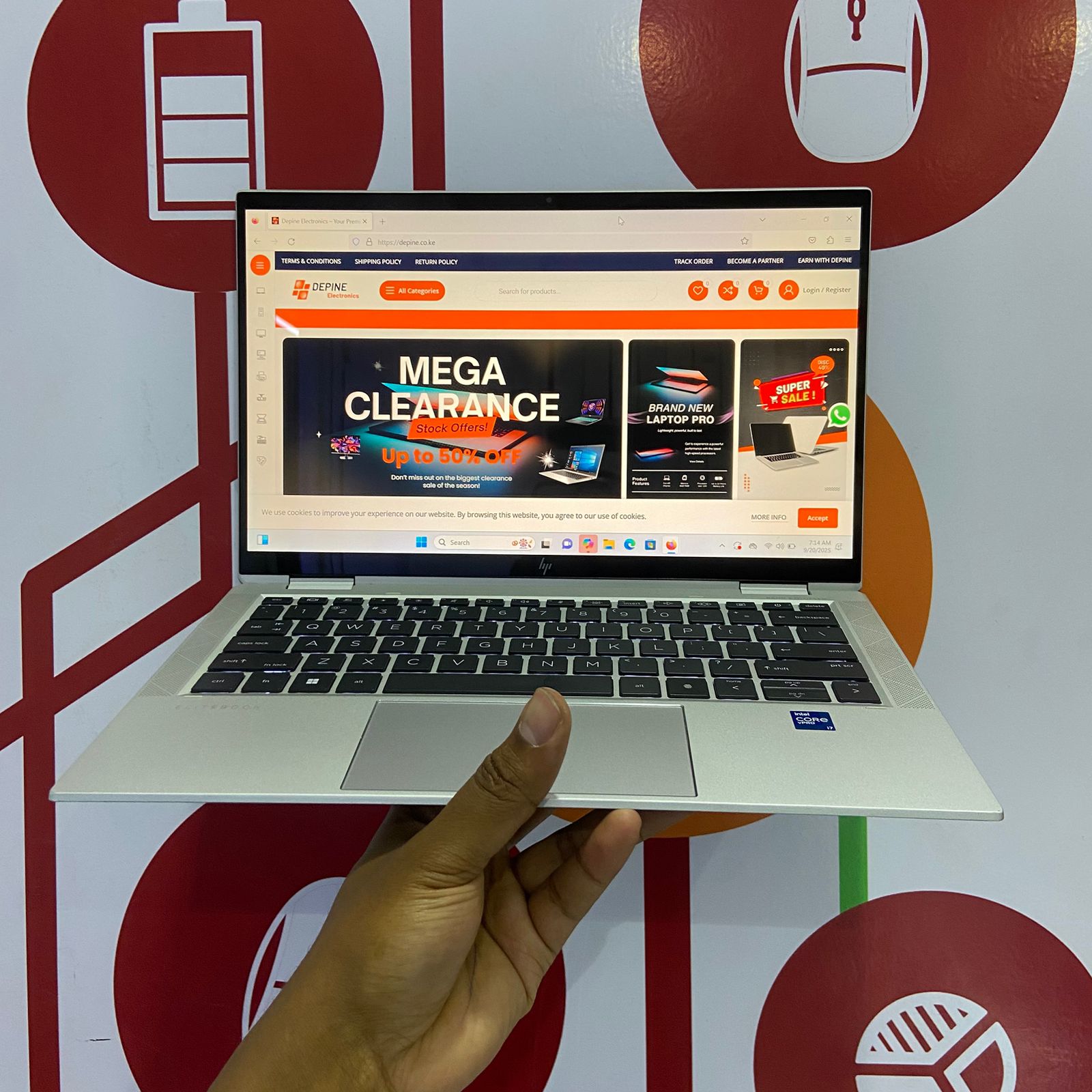 Certified HP EliteBook 1030 G8 13.3 in 2-in-1 Notebook, Intel Core i7-1185G7 – Silver