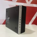 Certified HP EliteDesk 705 G4 SFF Desktop, AMD Ryzen 5 PRO 2400G Quad-Core, 8GB RAM, 256GB PCIe NVMe SSD, AMD Radeon R7 430 2GB GDDR5 Graphics, Windows 11 Pro – Black - Image 3