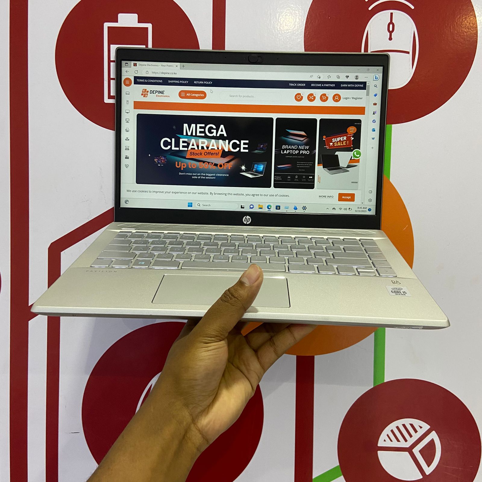 Certified HP Pavilion 14 14 in Notebook, Intel Core i5-10210U – Silver