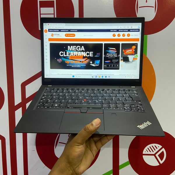 Certified Lenovo ThinkPad T490s 14 Inch Laptop, Intel Core i7-8665U – Black